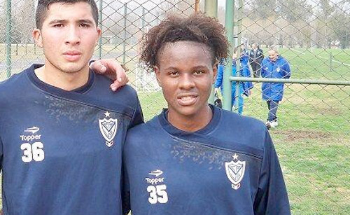 Danny Cabezas debutó en amistoso con Vélez Sarsfield
