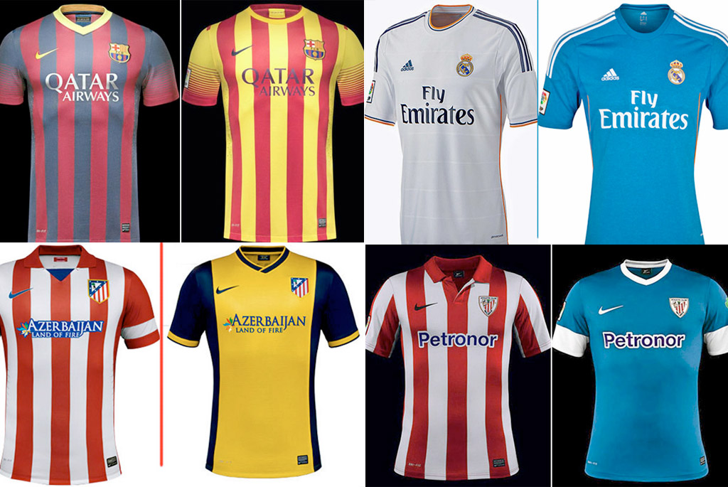 camisetas de futbol liga española
