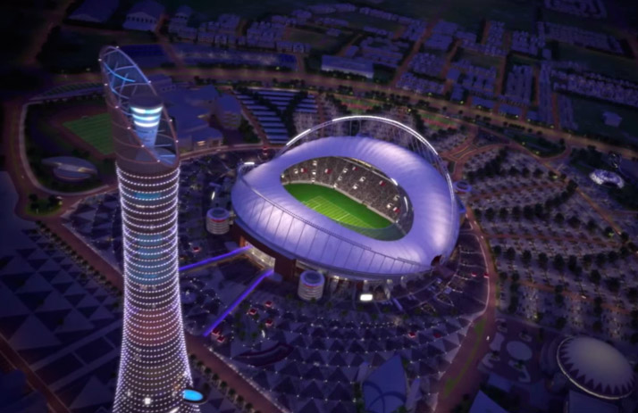 [VIDEO] Qatar mostró cómo quedará el uno de los estadios del Mundial